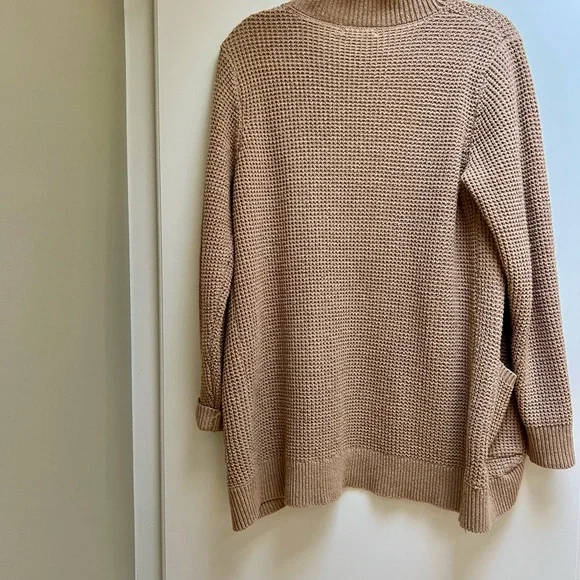 KIRUNDO Cardigan Sweater in Khaki, size medium - Picture 3 of 10